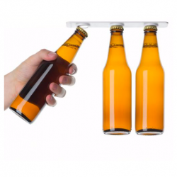 Bottle & jar magnetic holder hanger fridge stripsKitchen