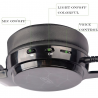 C13 LED gaming headset headphones with microphone & ledHeadsets