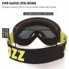 UV400 anti-fog double layer ski snowboard gogglesEyewear