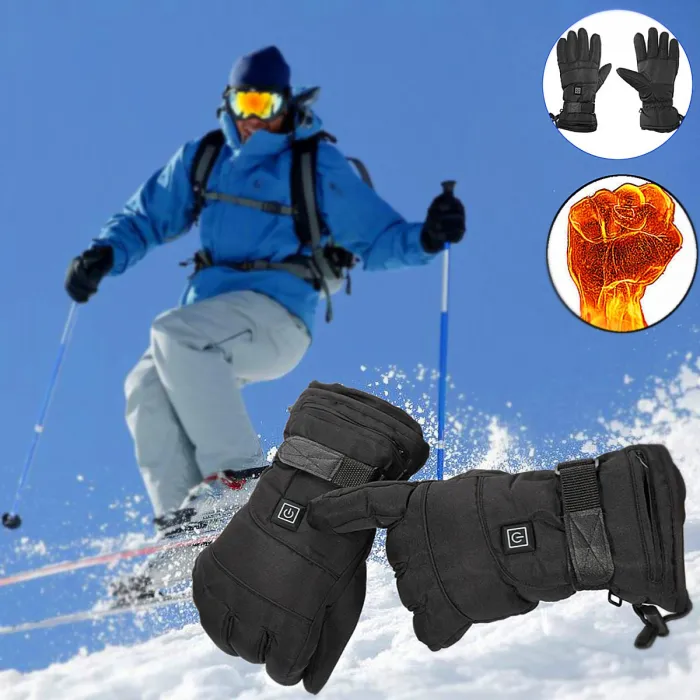 Winter waterproof battery heated glovesWinter Sport