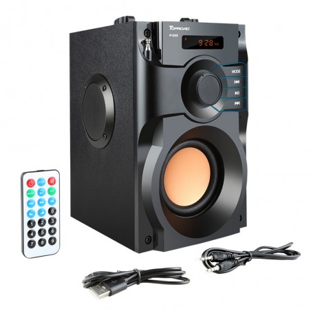 RS-A100 bezprzewodowy bluetooth głośnik z LCD wyświetlaczemBluetooth Głośniki