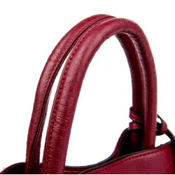 Damska skórzana torebka crossbody na ramięTorebki