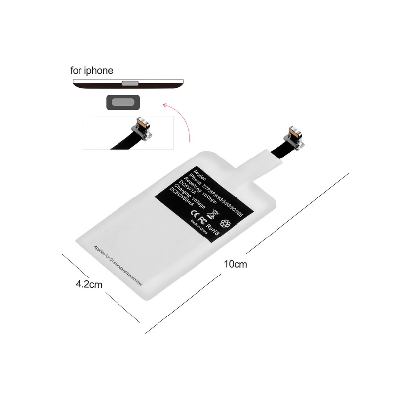 iPhone X 6 6S 7 8 Plus & Android universal Qi wireless chargerAccessories