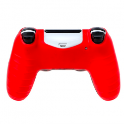 PS4 Pro Slim Kontroler czaszka silikonowa obudowa gamepada etui & 2 joystick czapeczkiKontroler