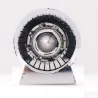 3D turbine engine metal puzzleMetal