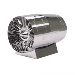 Turbina silnika 3D DIY metalowe puzzle zabawkaMetalowe