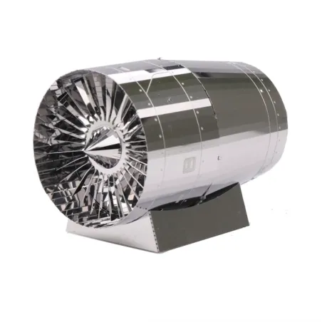 3D turbine engine metal puzzleMetal