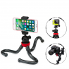 Przenośna elastyczna ośmiornica - mini statyw - uchwyt telefonu aparatu - selfie stickStatywy i stojaki