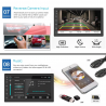 Android 9 - radio samochodowe DIN-2 - 7-calowy ekran dotykowy - GPS - Bluetooth - FM - WIFI - MP3 - MirrorlinkRadio