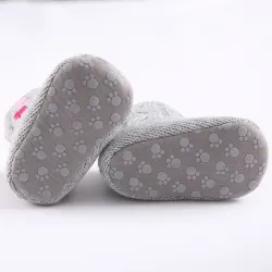 Newborn - baby warm knitted boots - shoesShoes