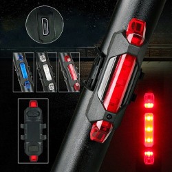 USB do ładowania rowerowe ostrzegawcze tylne światłoŚwiatła