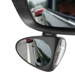 2 w 1 lewe & prawe 360 obrotowe regulowane samochodowe lusterko wsteczneCzęści do stylizacji