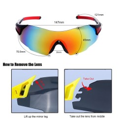 Narciarskie gogle snowboardowe - motocyklowe okulary przeciwsłoneczne UV400Okulary Przeciwsłoneczne
