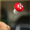 Ogrodowa dekoracja - mini grzybki 2cm 10 sztOgród
