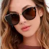 Retro kocie oko - okulary przeciwsłoneczne - UV400Okulary Przeciwsłoneczne