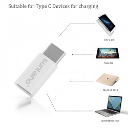 USB C do mikro USB adapter - OTG kabel typ-C konwerter 3 sztKable