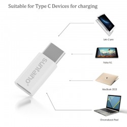 USB C do mikro USB adapter - OTG kabel typ-C konwerter 3 sztKable