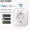 BW-SHP2 WIFI - 220V 16A - inteligentne gniazdo - wtyczka EU - pilot - przełącznik czasowyWtyczki