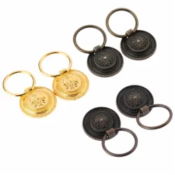 Uchwyt meblowy w stylu vintage - okrągła gałka 30mm - 2sztMeble