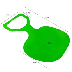 Piasek - trawa - śnieg - plastikowe sankiSporty Zimowe