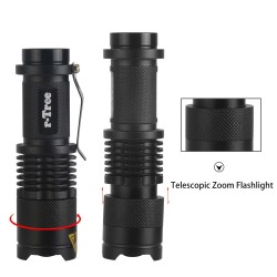 7W 2000L - tryb 3 - Q5 LED - lampa rowerowa - wodoodpornaŚwiatła