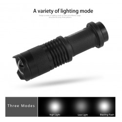 7W 2000L - tryb 3 - Q5 LED - lampa rowerowa - wodoodpornaŚwiatła
