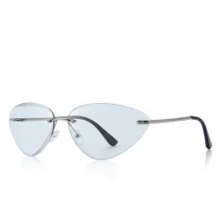 Cat eye - okulary przeciwsłoneczne bez oprawek - UV400Okulary Przeciwsłoneczne