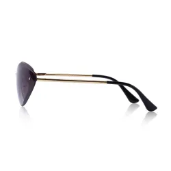 Cat eye - okulary przeciwsłoneczne bez oprawek - UV400Okulary Przeciwsłoneczne