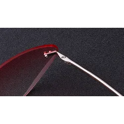 Cat eye - okulary przeciwsłoneczne bez oprawek - UV400Okulary Przeciwsłoneczne