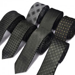 Classic polyester slim tieBows & ties