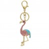 Kryształowy Flamingo - brelok do kluczyBreloczki Do Kluczy