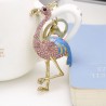Crystal Flamingo - KeychainKeyrings