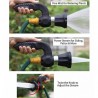Regulowany pistolet wodny - dysza węża - opryskiwacz ogrodowyZraszacze