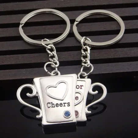 Cheers For Love - brelok do kluczy 2 sztBreloczki Do Kluczy