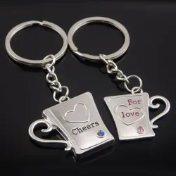 Cheers For Love - brelok do kluczy 2 sztBreloczki Do Kluczy