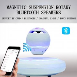 360 degree rotation - magnetic levitation - wireless Bluetooth speakerBluetooth speakers