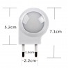 LED - mini światło ścienne z ładowarką USB - wtyczka EUKinkiety