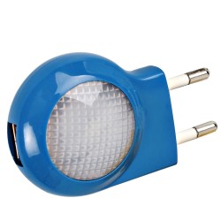 LED - mini światło ścienne z ładowarką USB - wtyczka EUKinkiety