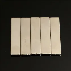 N35 strong neodymium magnet block 40 * 10 * 3mm - 5 piecesN35