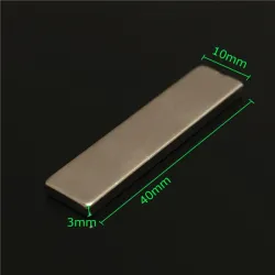 N35 strong neodymium magnet block 40 * 10 * 3mm - 5 piecesN35