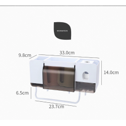 Toothbrush holder & toothpaste squeezer dispenser - setBathroom & Toilet