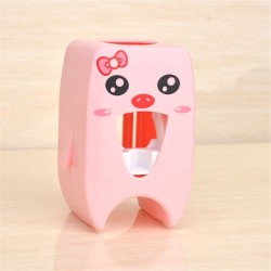 Multifunctional bathroom organiser - toothbrush holder & toothpaste dispenserBathroom & Toilet
