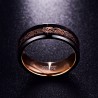 Tungsten Steel - rose gold dragon - ringRings