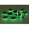 Luminous dragon - stainless steel ringRings