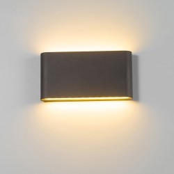 LED 6W - 12W - wodoodporny kinkiet IP65 - lampa ściennaKinkiety
