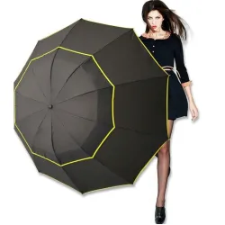 Duży parasol wiatroszczelny 130cmKemping & Obozownictwo