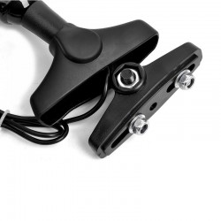 Motorcycle rearview mirrors - Led turn signals lights for Kawasaki 2 pcsMirrors