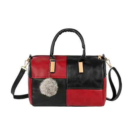 Mała torebka na ramię & crossbody z pomponemTorebki