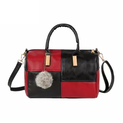 Mała torebka na ramię & crossbody z pomponemTorebki