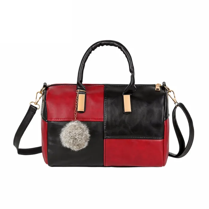 Mała torebka na ramię & crossbody z pomponemTorebki
